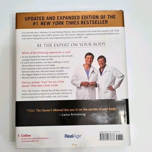 YOU The Owner's Manual (book) - Picture 2 of 3